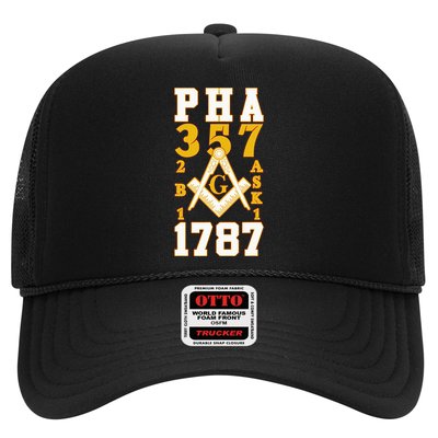 Prince Hall Mason PHA 357 2b1ask1 1787 Masonic Thanksgiving Trucker Hat