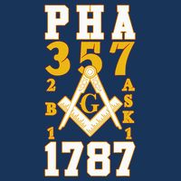 Prince Hall Mason PHA 357 2b1ask1 1787 Masonic Thanksgiving 7 Panel Mesh Trucker Snapback Hat
