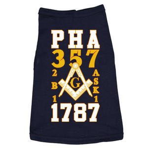 Prince Hall Mason PHA 357 2b1ask1 1787 Masonic Thanksgiving Doggie Tank