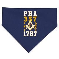 Prince Hall Mason PHA 357 2b1ask1 1787 Masonic Thanksgiving USA-Made Doggie Bandana