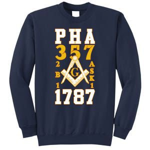 Prince Hall Mason PHA 357 2b1ask1 1787 Masonic Thanksgiving Sweatshirt