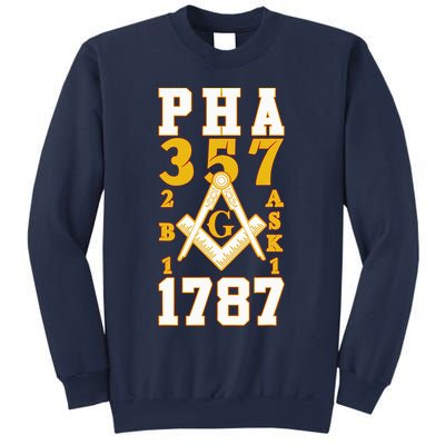 Prince Hall Mason PHA 357 2b1ask1 1787 Masonic Thanksgiving Sweatshirt