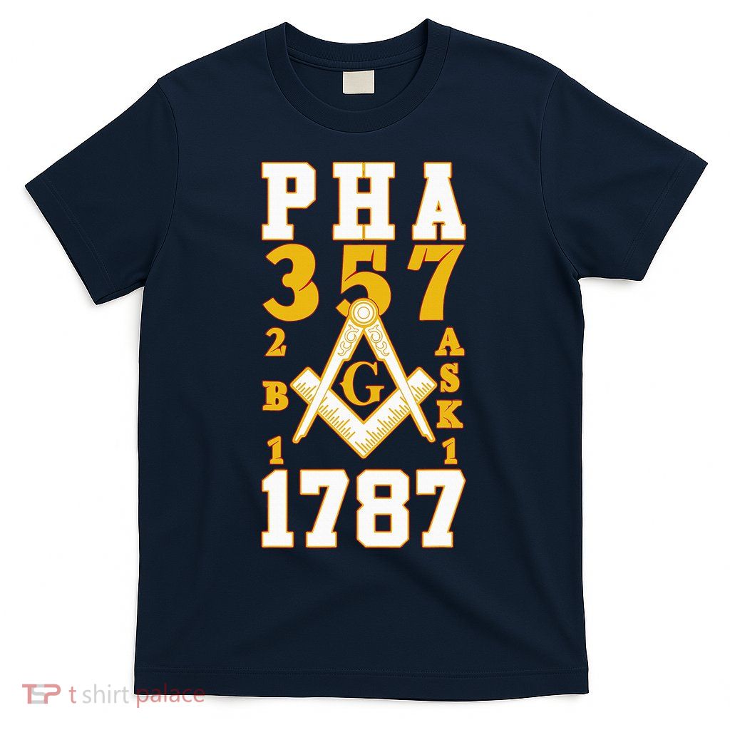 Prince Hall Mason PHA 357 2b1ask1 1787 Masonic Thanksgiving T-Shirt