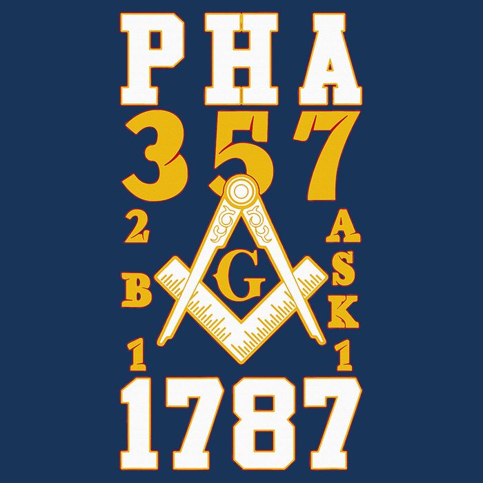Prince Hall Mason PHA 357 2b1ask1 1787 Masonic Thanksgiving Button