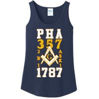 Prince Hall Mason PHA 357 2b1ask1 1787 Masonic Thanksgiving Ladies Essential Tank