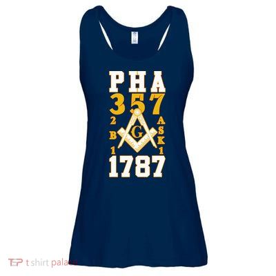 Prince Hall Mason PHA 357 2b1ask1 1787 Masonic Thanksgiving Ladies Essential Flowy Tank