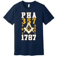 Prince Hall Mason PHA 357 2b1ask1 1787 Masonic Thanksgiving Premium T-Shirt