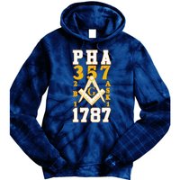 Prince Hall Mason PHA 357 2b1ask1 1787 Masonic Thanksgiving Tie Dye Hoodie