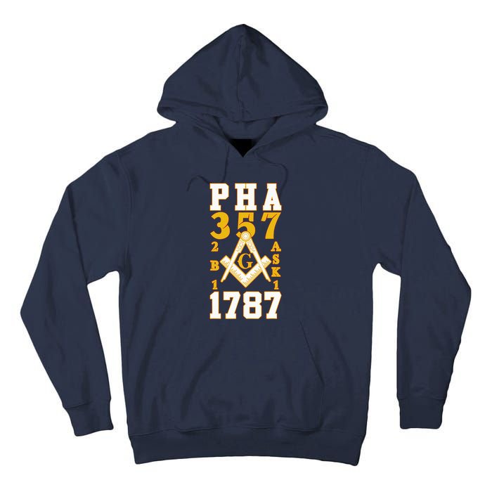 Prince Hall Mason PHA 357 2b1ask1 1787 Masonic Thanksgiving Tall Hoodie