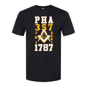 Prince Hall Mason PHA 357 2b1ask1 1787 Masonic Thanksgiving Softstyle CVC T-Shirt