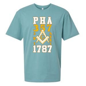 Prince Hall Mason PHA 357 2b1ask1 1787 Masonic Thanksgiving Sueded Cloud Jersey T-Shirt