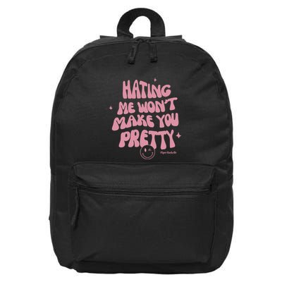 Piperrockelle Hating Me WonT Make You Pretty 16 in Basic Backpack