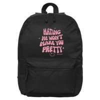 Piperrockelle Hating Me WonT Make You Pretty 16 in Basic Backpack