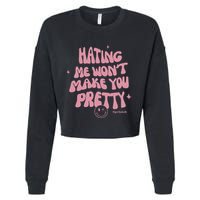 Piperrockelle Hating Me WonT Make You Pretty Cropped Pullover Crew