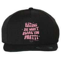 Piperrockelle Hating Me WonT Make You Pretty Wool Snapback Cap