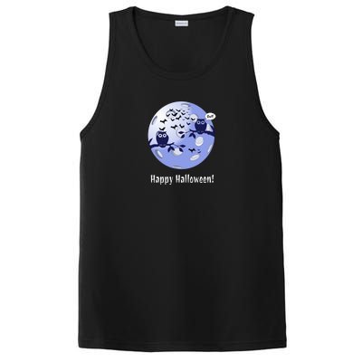 Pickleball Halloween Moon | Halloween | Pickleball Moon | Great Pickleball PosiCharge Competitor Tank