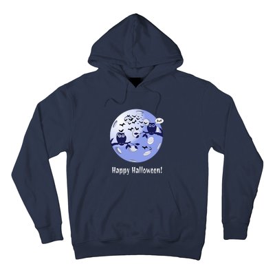 Pickleball Halloween Moon | Halloween | Pickleball Moon | Great Pickleball Hoodie