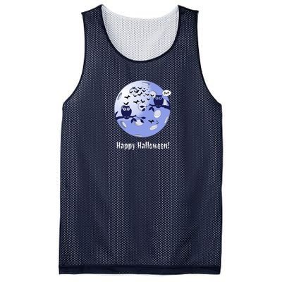 Pickleball Halloween Moon | Halloween | Pickleball Moon | Great Pickleball Mesh Reversible Basketball Jersey Tank