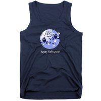 Pickleball Halloween Moon | Halloween | Pickleball Moon | Great Pickleball Tank Top