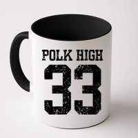 Polk High Number 33 Mug