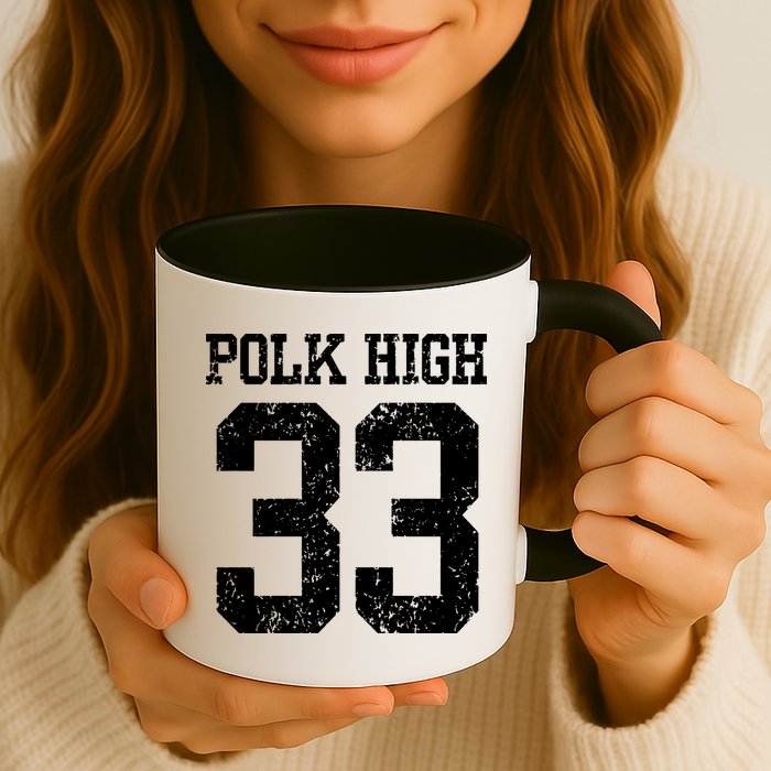 Polk High Number 33 Mug