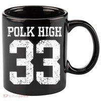 Polk High Number 33 11oz C Handle Ceramic Mug