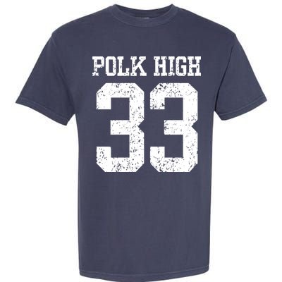 Polk High Number 33 Garment-Dyed Heavyweight T-Shirt