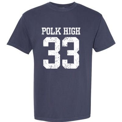 Polk High Number 33 Garment-Dyed Heavyweight T-Shirt