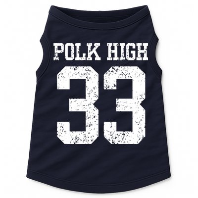 Polk High Number 33 Doggie Tank