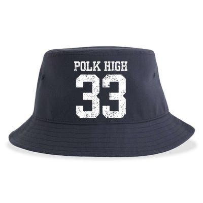 Polk High Number 33 Sustainable Bucket Hat