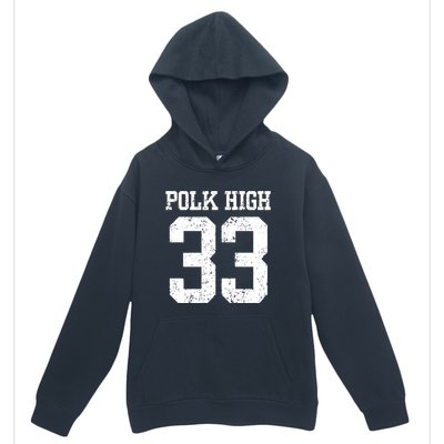 Polk High Number 33 Urban Pullover Hoodie