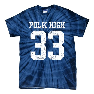 Polk High Number 33 Tie-Dye T-Shirt