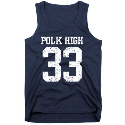 Polk High Number 33 Tank Top