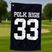 Polk High Number 33 Golf Towel