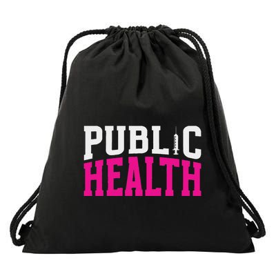 Public Health Nurse Public Health Nursing Drawstring Bag
