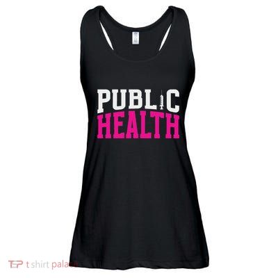 Public Health Nurse Public Health Nursing Ladies Essential Flowy Tank