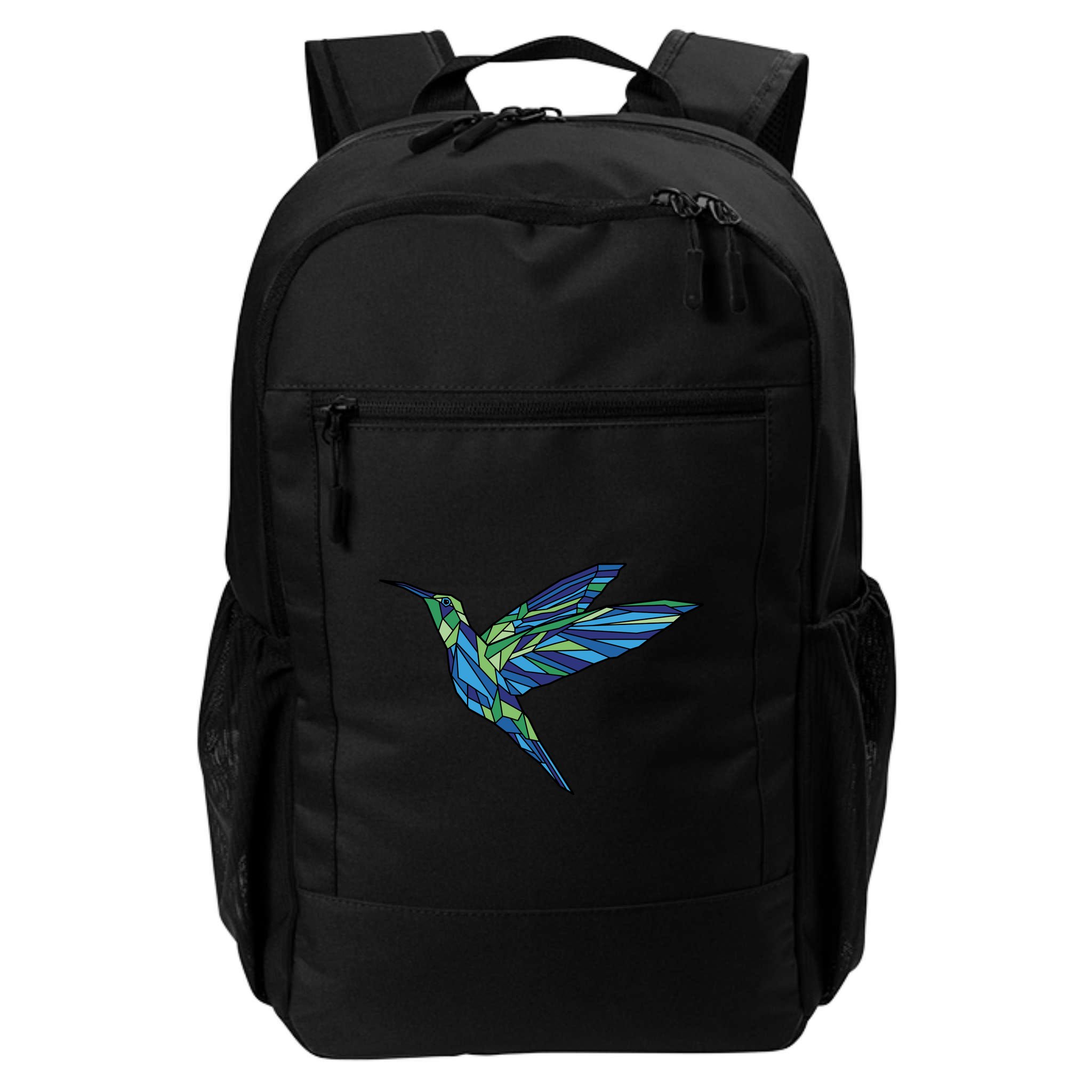 Polygonal Hummingbird Nature Backpack