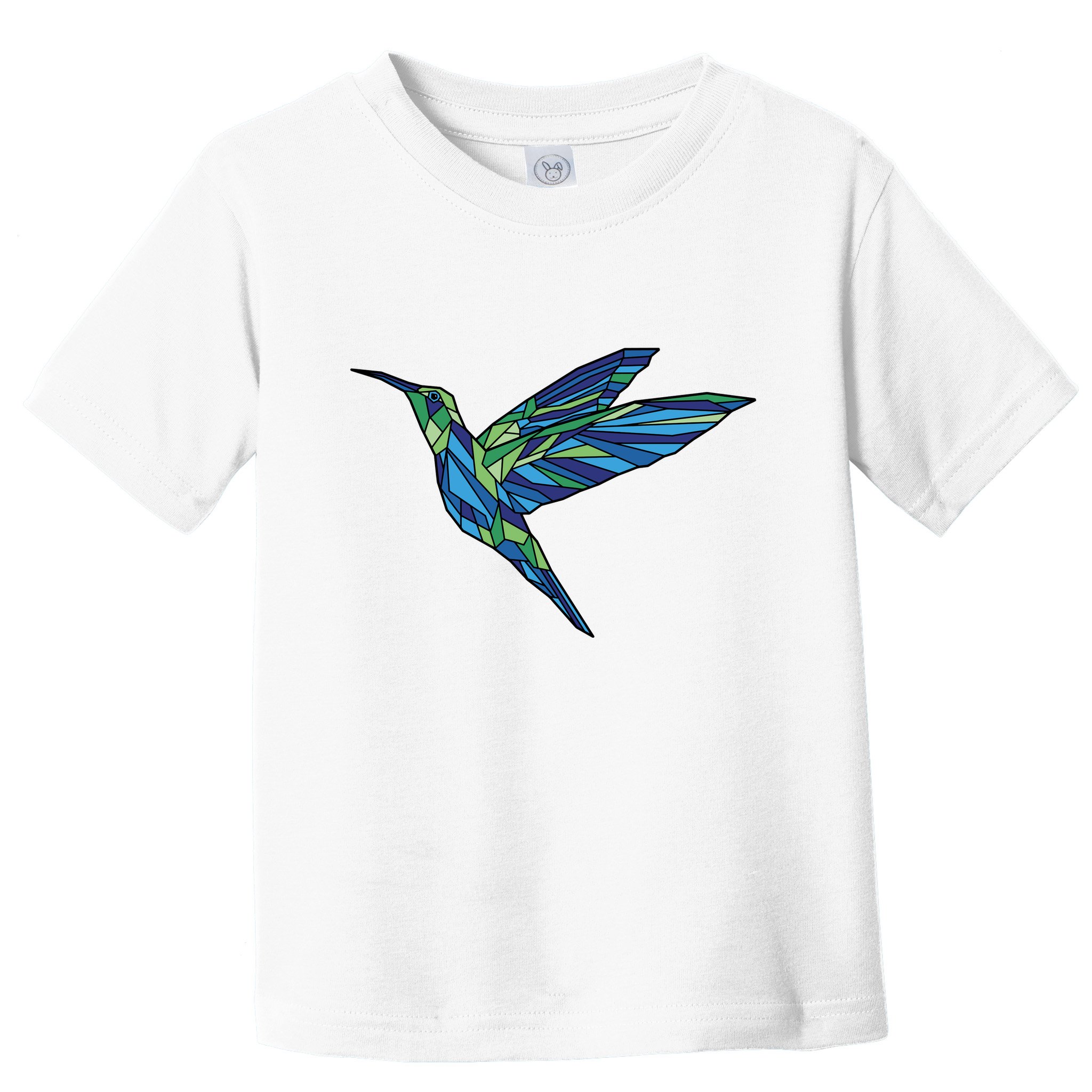 Polygonal Hummingbird Nature Toddler T-Shirt