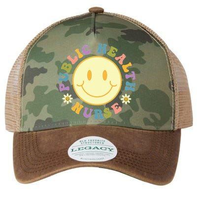 Public Health Nurse  Groovy Public Health Nursing Legacy Tie Dye Trucker Hat