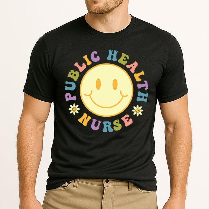 Public Health Nurse  Groovy Public Health Nursing Cooling Performance Crew T-Shirt