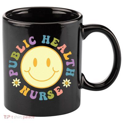 Public Health Nurse  Groovy Public Health Nursing 11oz C Handle Ceramic Mug