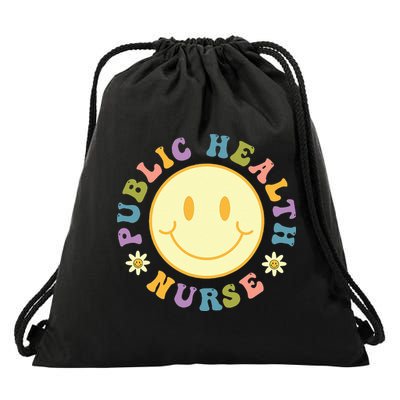 Public Health Nurse  Groovy Public Health Nursing Drawstring Bag