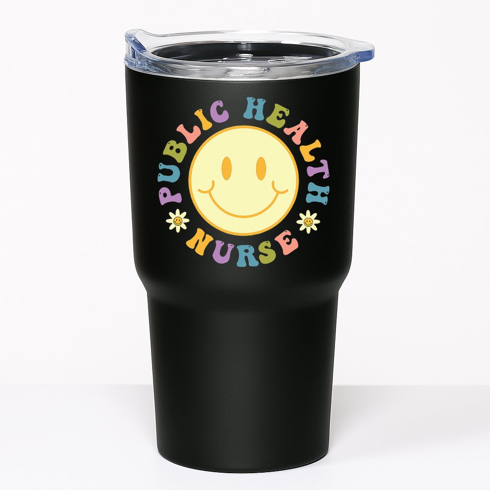 Public Health Nurse  Groovy Public Health Nursing Tumbler