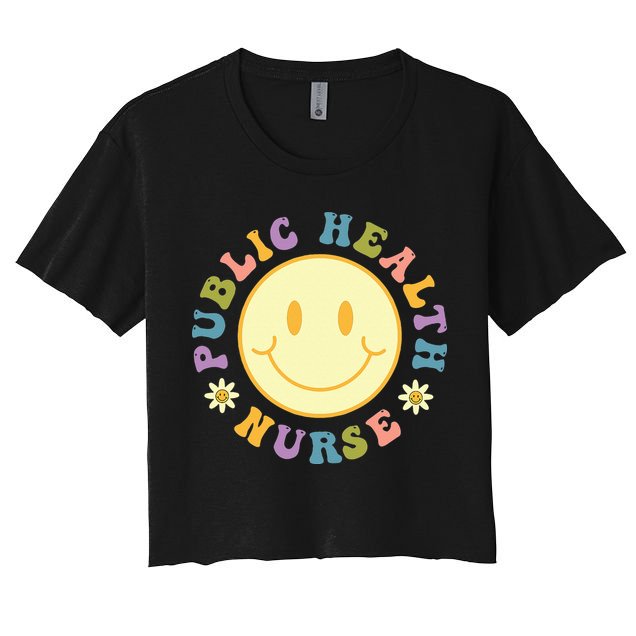 Public Health Nurse  Groovy Public Health Nursing Crop Top