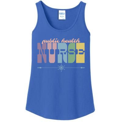 Public Health Nurse Gift Nursing Squad Appreciation Week Cool Gift Ladies Essential Tank