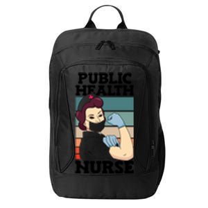 Public Health Nurse Nursing Profession National Nurses Day Gift City Backpack