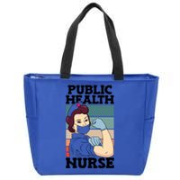 Public Health Nurse Nursing Profession National Nurses Day Gift Zip Tote Bag