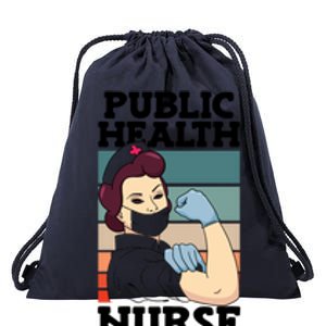 Public Health Nurse Nursing Profession National Nurses Day Gift Drawstring Bag