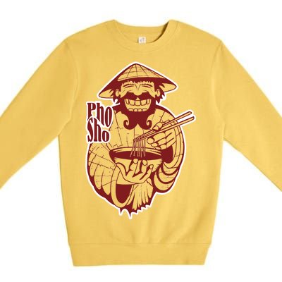 Pho Sho Funny Vietnamese Premium Crewneck Sweatshirt