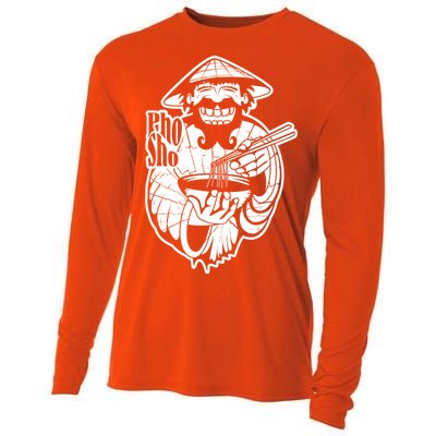 Pho Sho Funny Vietnamese Cooling Performance Long Sleeve Crew